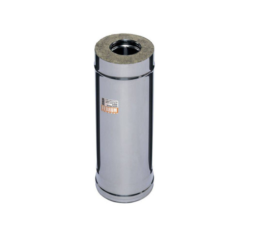 Труба сэндвич Ferrum 0,5 м Ф180/280 мм (AISI 430/0,8 мм + нерж) Аf3938