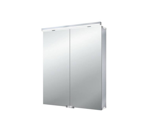 Зеркальный шкаф emco Flat 60х72.7 см 2 двери LED-подсветка 9797 050 63