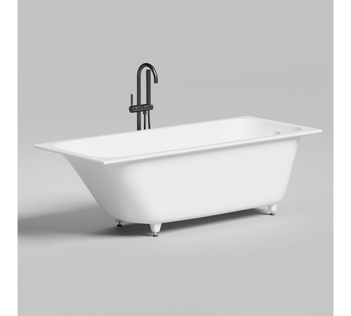 Ванна встраиваемая Salini Orlanda 180 х 80 х 60 см S-Sense белый матовый 102012M/23101H