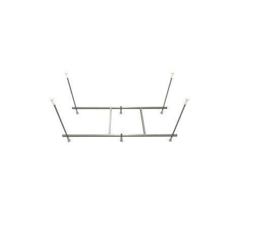 Каркас для ванны 1Marka Мия 180x80 см с центральным сливом сборный на шпильках KAR-0000090