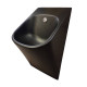 Писсуар подвесной Artceram La Fontana 2.0 33х31х62 см черный матовый LFO002 17 00