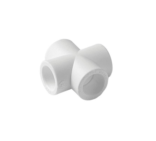 Крестовина переходная Pro Aqua PP-R 32x25 мм белая PA17532
