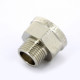 Переходник НВ Tiemme 3/8x1/2 никелированный 1500174