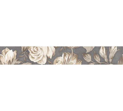 Бордюр LB-CERAMICS Fiori Grigio 2 9х60 см 1506-0100-1001