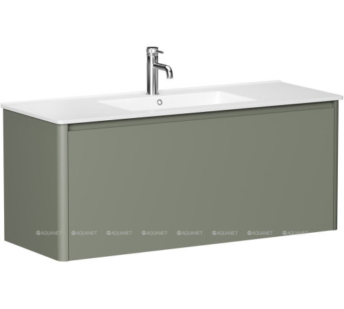 Тумба Allen Brau GRAVITY 120 см 1 ящик олива матовый 1.370015.CGM