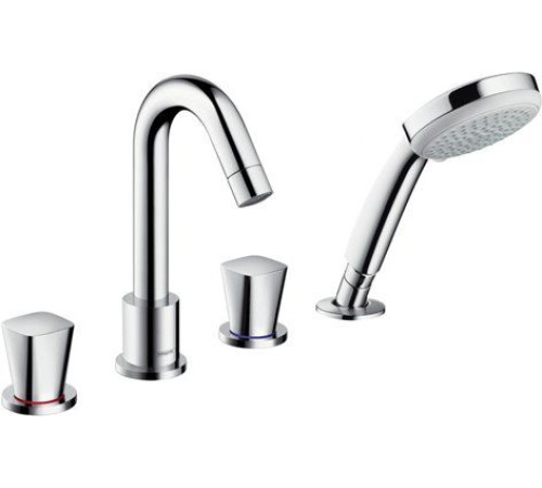 Смеситель для ванны Hansgrohe Logis на 4 отверстия 71314000