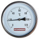 Термометр биметаллический аксиальный ROMMER 100/50 мм 1/2 0-120 °C RIM-0001-105015