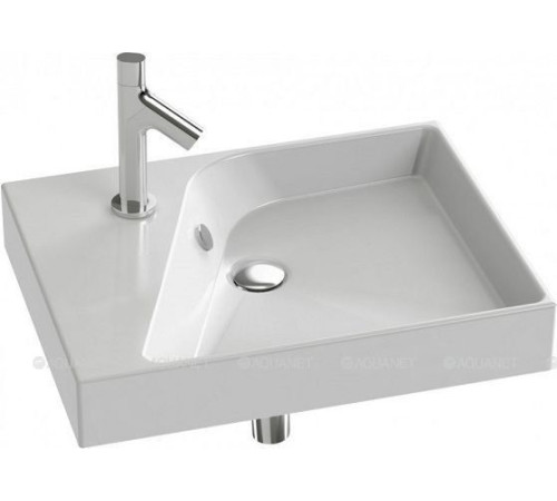 Раковина подвесная Jacob Delafon Rythmik 60х46 см для установки с тумбой EXQ112-Z-00