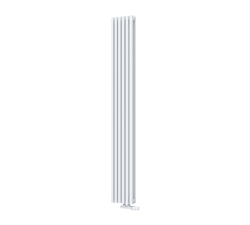 Радиатор стальной КЗТО QUADRUM 30 V 2 1750 6 секций нижнее подключение QUD30V217506UTRAL1T104S9016 RAL 9016
