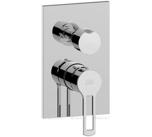 Смеситель встраиваемый для душа Paffoni RINGO на 2 выхода хром RIN018CR/M
