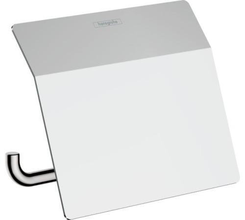 Держатель для туалетной бумаги с крышкой Hansgrohe AddStoris Хром 41753000