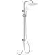 Душевая система Aquanet Вега Reno 3jet 250 мм хром AQ2046CR