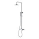 Душевая стойка с верхним душем Boheme Stick 30х57х112,5 см хром 128-CRCR.2