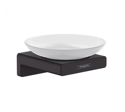 Мыльница Hansgrohe AddStoris 41746670 черный матовый 41746670