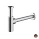 Сифон для раковины Newform X-STEEL 316 под донный клапан 300 мм цвет PVD Brushed copper bronze 244X.59.067