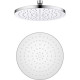 Верхний душ круглый Aquanet 220x12 мм хром AQ2086CR