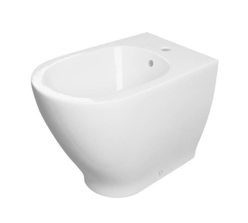 Биде напольное Kerasan Aquatech 55х35 см 1 отверстие белый 372201.1
