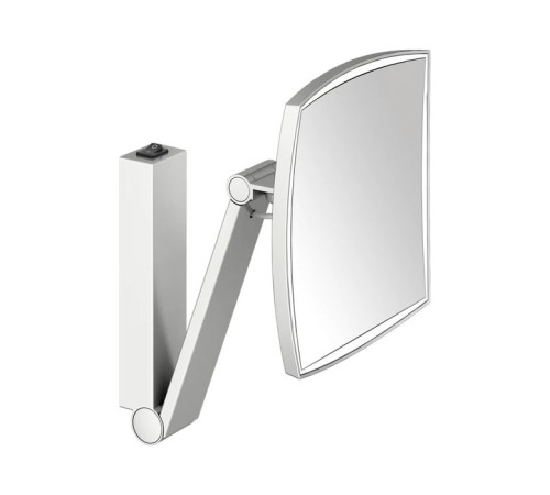 Зеркало косметическое Keuco iLook_move с подсветкой 200x200 мм хром 17613019004