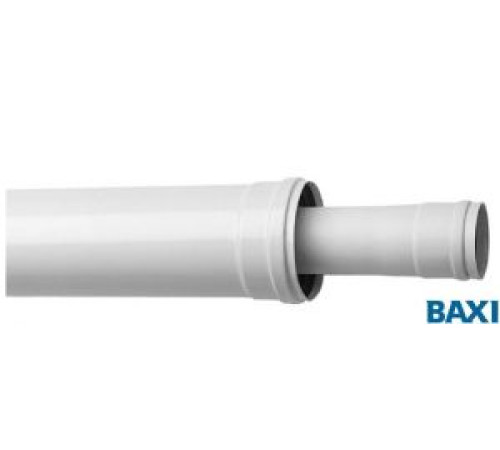 Удлинение коаксиальное Baxi полипропиленовое 110/160 мм 1000 мм KMT71413381