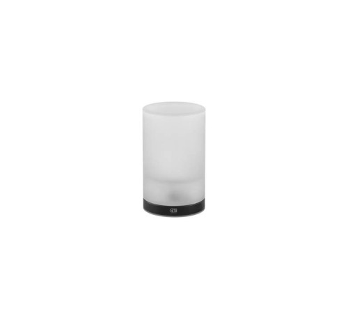 Стакан настольный Gessi Emporio сатинированное стекло Black XL 38833#299