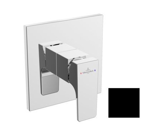 Смеситель для душа Villeroy &amp; Boch Architectura Square однорычажный скрытого монтажа черный TVS125002000K5