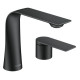 Смеситель для раковины Duravit D.1 на 2 отверстия черный матовый D11120002046