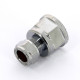 Муфта обжимная хромированная Tiemme 10x1/2 ВР 1130005