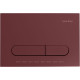 Кнопка смыва Allen Brau Project Color ABS 230x156 мм бордо 9.2PR01.BD