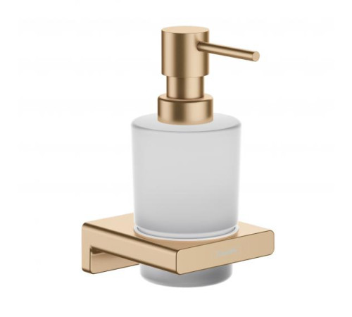 Дозатор для жидкого мыла HANSGROHE AddStoris шлифованная бронза 41745140