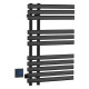 Полотенцесушитель электрический Boheme Venturo 50х11.8х80 см черный 723-B