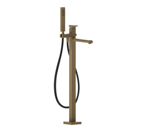Смеситель для ванны напольный Gessi Eleganza Antique Brass 46131-713
