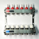 Коллекторная группа WATTS HKV 1 x 6 выходов 3/4 EK с расходомерами из нержавеющей стали 450W4306