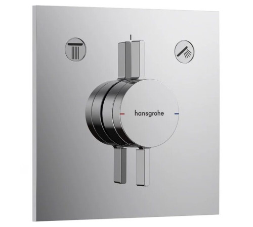 Смеситель для 2 потребителей hansgrohe DuoTurn E внешняя часть хром 75417000