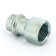 Муфта переходная пресс-В Viega Prestabo оцинкованная сталь 15x1/2 559557