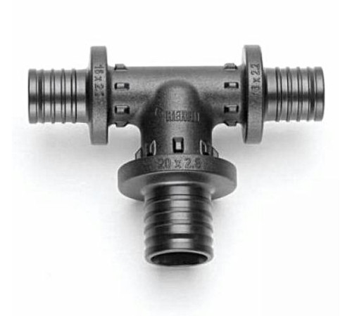 Тройник с увеличенным боковым проходом REHAU RAUTITAN PX 25-32-25 11601061001