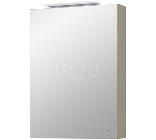 Шкаф зеркальный Roca Oleta левый 500x700x137 мм LED-подсветка капучино матовый A857643515