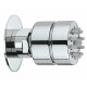 Форсунка боковая для душа Bossini Tondo Gom I00137 Хром I00137.030