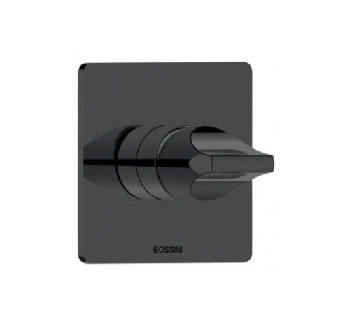 Внешняя часть смесителя BOSSINI Apice на 1 выход черный матовый Z00504.073