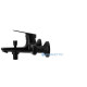 Смеситель для ванны Bravat Rhein с коротким изливом черный матовый F6429564BW-01-ENG