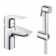 Смеситель для раковины GROHE BauEdge с гигиеническим душем хром 23757001