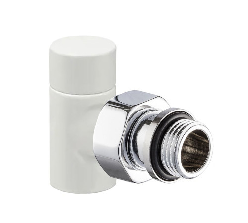 Клапан запорный SR Rubinetterie Tondera Light угловой 1/2 белый 0775-1500VC0A
