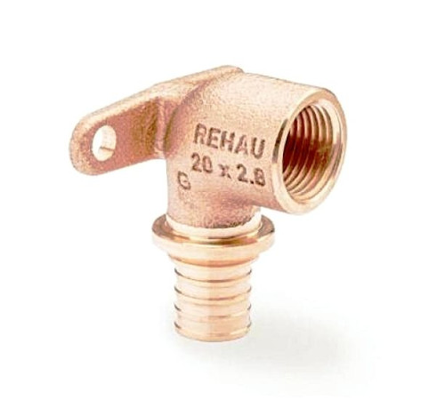Угольник настенный REHAU RAUTITAN RX с внутренней резьбой 25-Rp 3/4 13661021001
