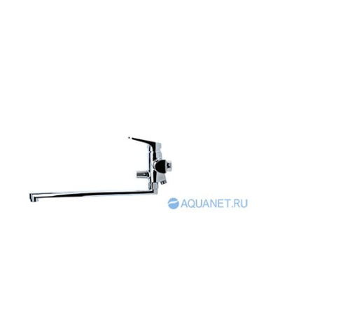 Смеситель для ванны Bravat Eler с длинным изливом 300 мм F6191238CP-01L-RUS