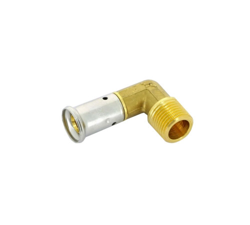 Угольник 90° пресс латунный HENCO 20x1/2 НР 5P-2004
