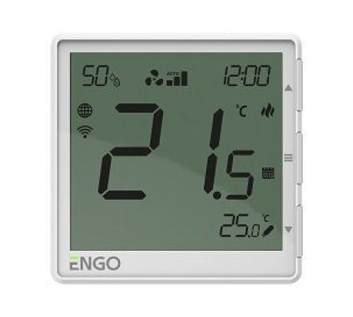 Терморегулятор универсальный Varmann EFAN-24W Wi-Fi Modbus 24 В встраиваемый белый EFAN-24W