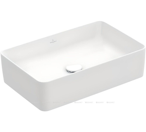 Раковина накладная Villeroy &amp; Boch Collaro 560x360 мм прямоугольная 4A205601