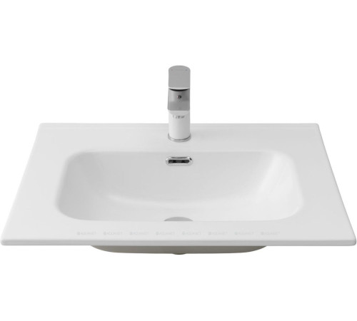 Раковина-столешница Aquanet Flat 60 белый матовый 00330429