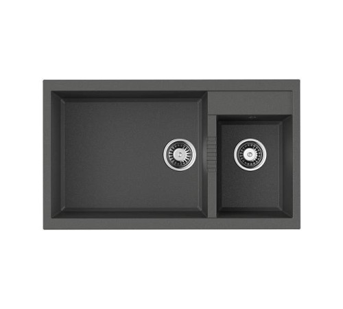 Кухонная мойка Omoikiri Tedori 86-2-LB-PL 86x50 см платина 4993939
