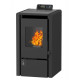 Камин пеллетный ZOTA A6H13 6 кВт WiFi black 00-00001291