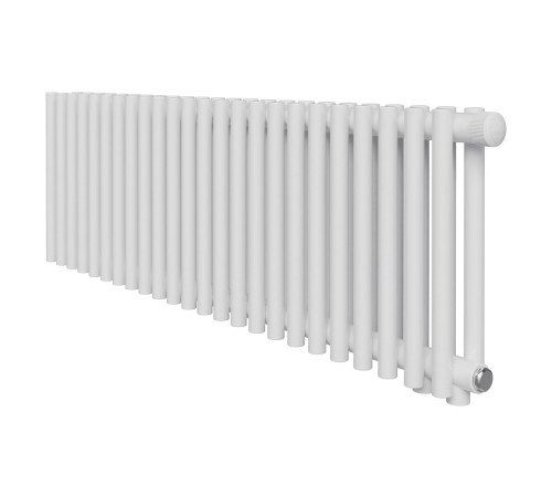 Стальной трубчатый радиатор Royal Thermo Shift R22 VC2030 18 секций нижнее подключение RAL 9016 НС-1631324